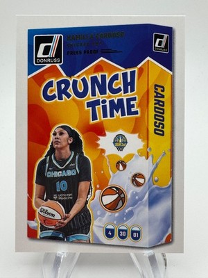 2025 WNBA Donruss KAMILLA CARDOSO Press Proof Crunch Time #10 Sky