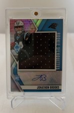 2024 Panini Phoenix Jonathan Brooks Rookie Silhouettes /75 Panthers (RC) NFL