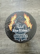 Godzilla x Pabst Blue Ribbon x Attack Peter Coaster Pack Of 50