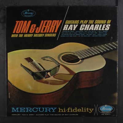 TOM & JERRY: guitars play the sound of ray charles MERCURY 12'' LP 33 RPM