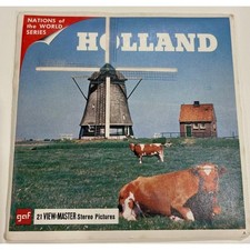 View Master Set - Holland- Nations Of The World Series 3 reels w/Inserts B190