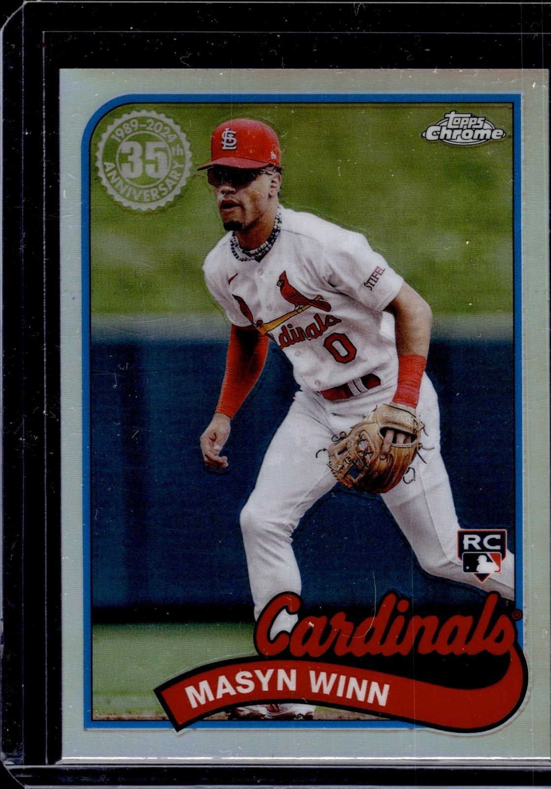 2024 Topps Chrome - 1989 Topps Baseball Masyn Winn #89CB-17 (RC)