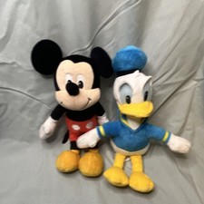 Disney Mickey Mouse  Donald Duck Small Plush Stuffed Toys 2022
