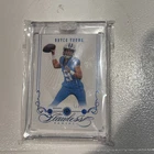 2023 Panini Flawless Bryce Young Anniversary Sapphire Gem Rookie /7