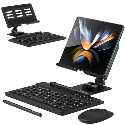 for Samsung Galaxy Z Fold 7 6 5 4 All Fold Smartphones Bluetooth Keyboard and...