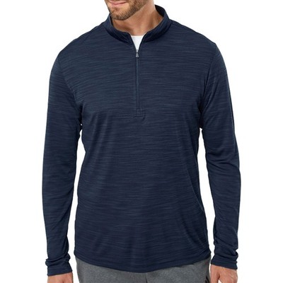 Adidas Golf Men's Lightweight Melange 1/4-Zip Pullover Top Jacket Shirt, New