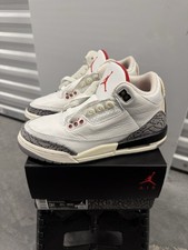 Nike Air Jordan 3 Retro White Cement Reimagined GS Size 3.5y - DM0967-100