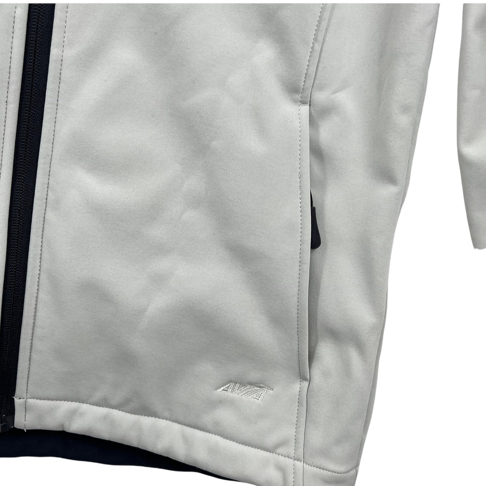 Avia White Soft Shell Jacket Size Small - image 3