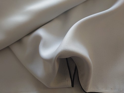3 Pass Thermal Blackout Stage,Theater Draping Fabric W300cm L95cm Off-White - Picture 3 of 3