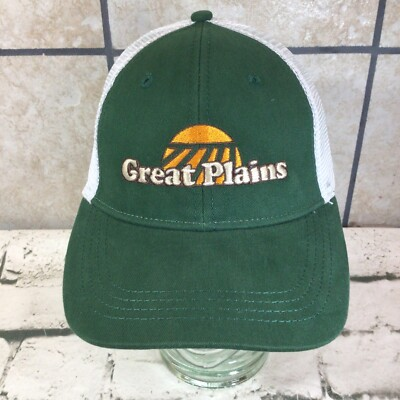 #ad Great Plains Hat Mens One Size Green Mesh Adjustable Ball Cap Paramount $18.74