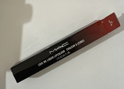 Mac Liquid Lipstick Love Me Liquid Lipcolour 481 Deify Me Imperfect Box  