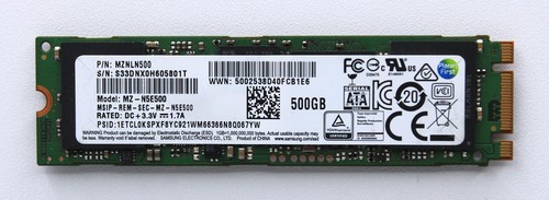 SAMSUNG 850 EVO MZ-N5E500 500GB NVMe SSD HARD DRIVE #119994#
