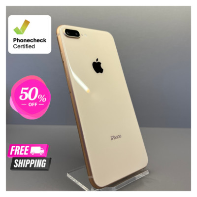 Apple iPhone 8 Plus 64GB - Unlocked for Verizon, AT&T, T-Mobile - Gold/Red/Gray
