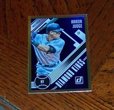 AARON JUDGE 2018 DONRUSS GOLD PRESS PROOF DIAMOND KINGS 87/99