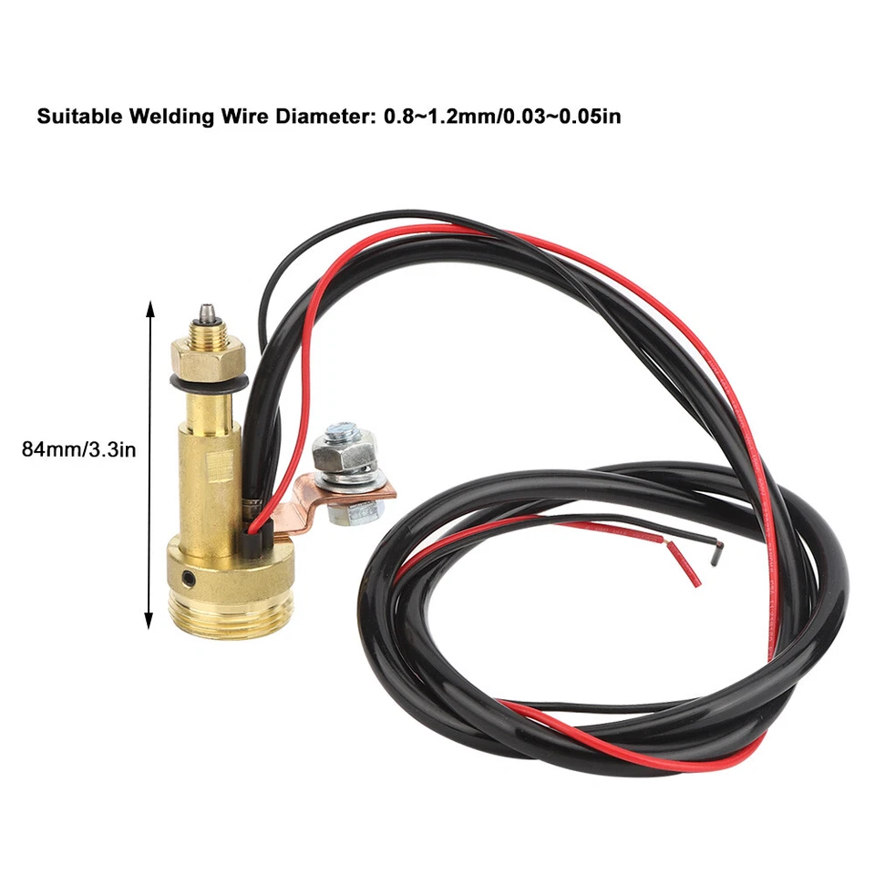 MIG Welding Panel Socket Euro Central Connector Adaptor Torch Conversion Kit NEW - Image 2 of 4