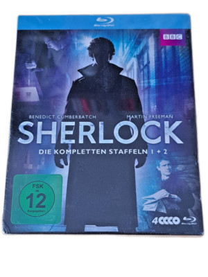 BBC Serie  SHERLOCK  STAFFEL 1 & 2  OVP Cumberbatch