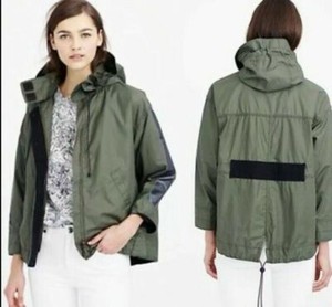 cinched raincoat