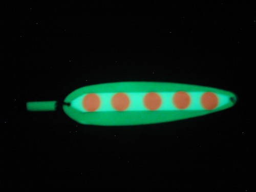 Cuchara de arrastre grande que brilla en la oscuridad brilla verde caballero ligero insectos que brilla! - Imagen 3 de 3