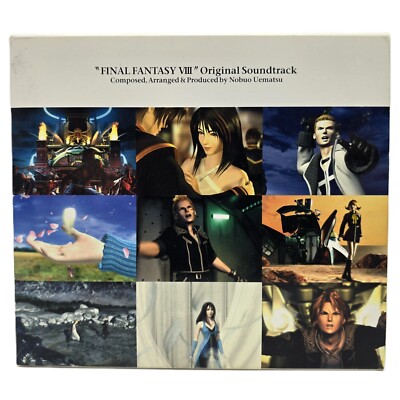 Final Fantasy VIII Original Soundtrack CD Nobuo Uematsu Schuber