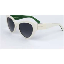 Kate Spade Women's Paisleigh 55mm White Sunglasses PAISLEIGH-S-VK6-55