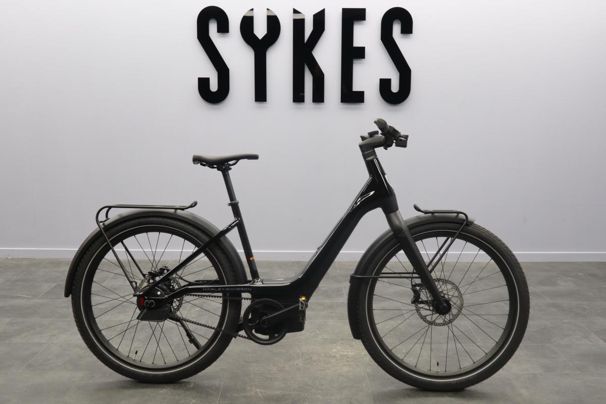 Harley-Davidson Serial eBike City Step Thru Gloss Black Matt