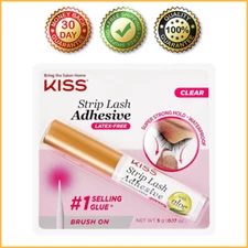 KISS STRIP FALSE EYELASH ADHESIVE GLUE Waterproof Eye Lash Extension Clear White