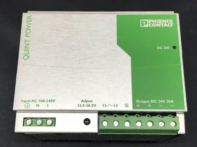 Phoenix Contact QUINT Power Supply Unit - 100-240VAC 24VDC 20A - 2938620