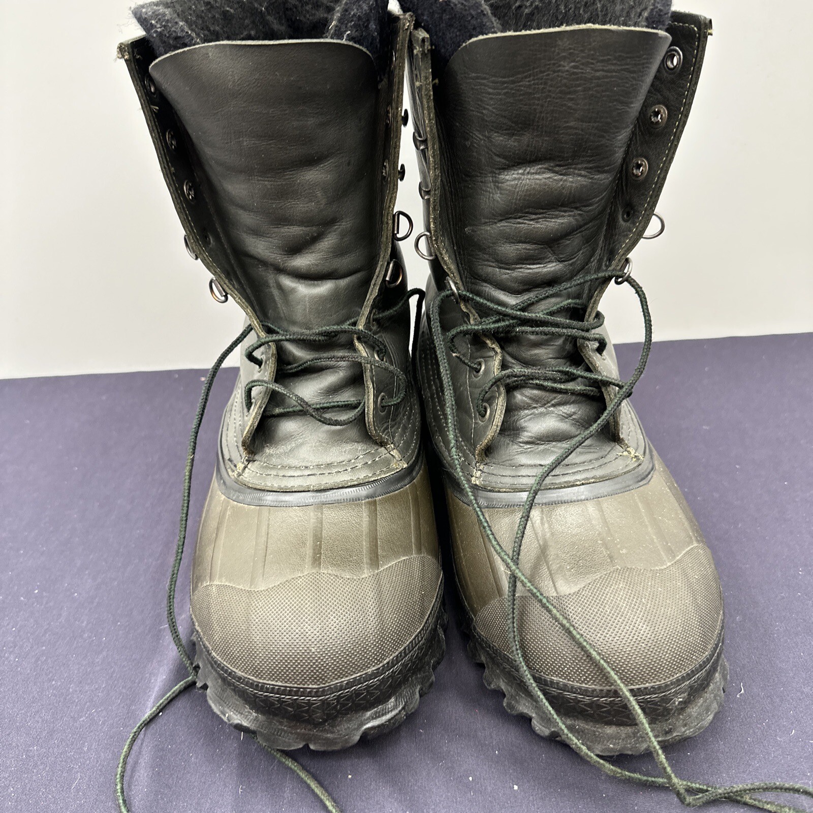 Lacrosse Iceman Dark Green Winter Waterproof Insulated Fiberglass Shank