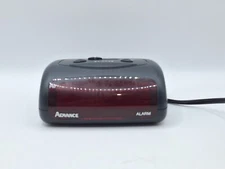 Advance Model 3139 Mini Electric Alarm Clock Black Travel Snooze Simple