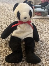 Ty Beanie Babies Panda Bear Tag , ERRORS With Tags RARE, Year 1997