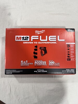 Milwaukee 2505-20 M12 FUEL 12V 4-in-1 Installation Drill/Driver -Bare Tool
