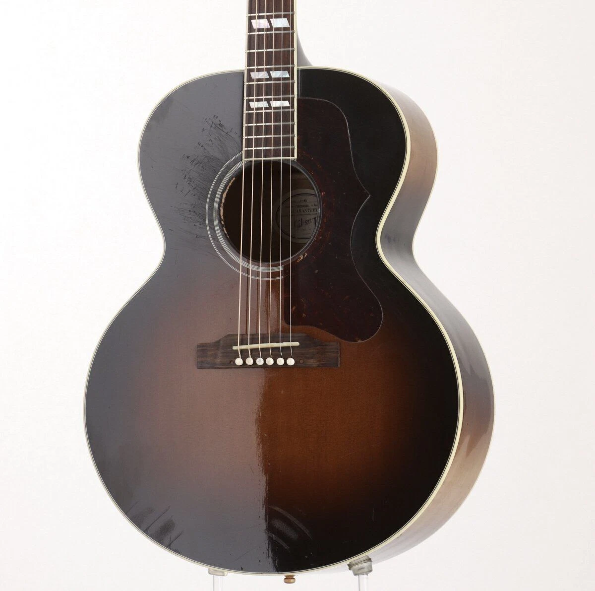 Gibson J 185 Vintage Sunburst Used Acoustic Guitar eBay