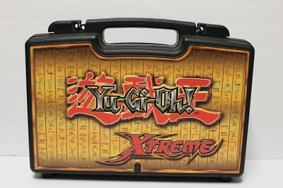yugioh card suitcase Rare Yu-Gi-Oh! Xtreme Extreme Card Case Suitcase Carry Case Empty AF521
