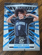 2023-24 Donruss Optic ANTHONY BLACK My House Rookie Card #3 RC