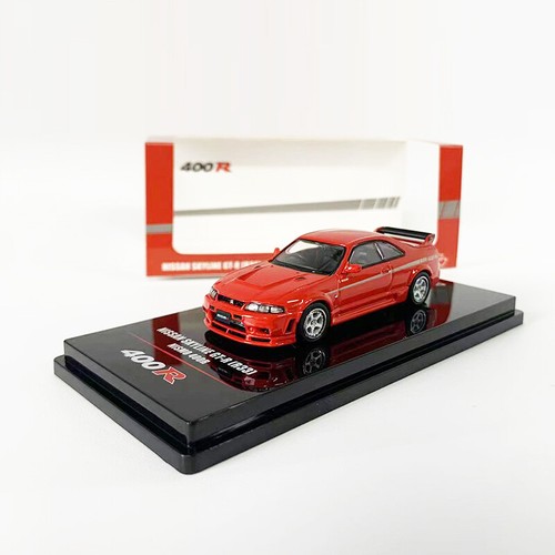 INNO 1:64 Model Car Nissan Skyline GT-R (R33) NISMO 400R Alloy Vehicle - Red