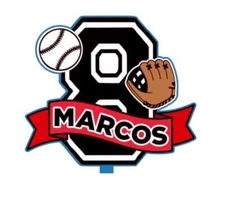 sports Custom Cake Topper 3D