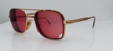 Vintage LAMY Alcide Gold Pilot Metal Sunglasses France FRAMES ONLY