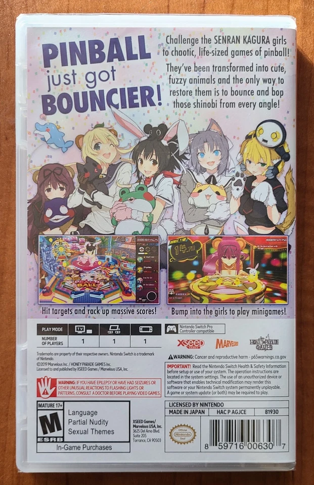 Senran Kagura Peach Ball - Nintendo Switch (NEW) - Image 2 of 4