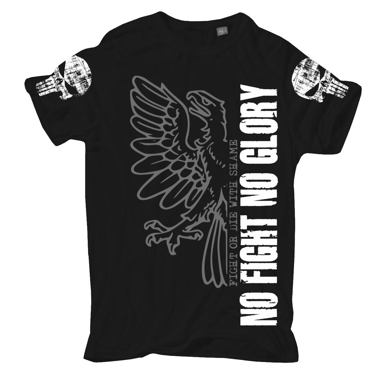 No Fight No Glory Herren Tank Top - Muskelshirt Aus 100% Baumwolle