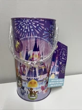 NWT Disney Parks Castle Light Up Table Lantern Joey Chou Night Light Tin Metal *