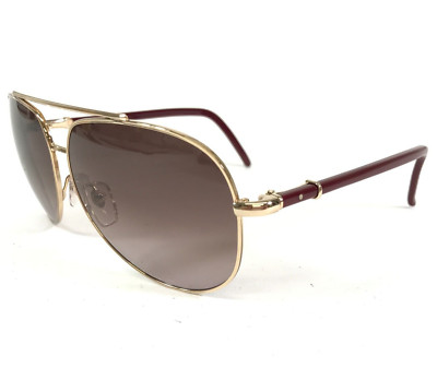 Robert Marc Sunglasses RM 776-363 Gold Red Round Frames with Purple Lenses