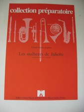 Claude Henry Joubert Les malheurs de Juliette Alto Saxophone  Piano Sheet Music