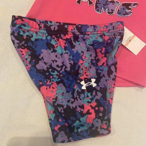Under Armour UA 2 Piece set outift Pink Size 2T NEW - Picture 4 of 4
