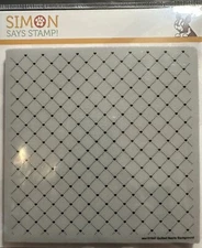 Simon Says Stamp ‘Quilted Hearts Background Cling Stamp