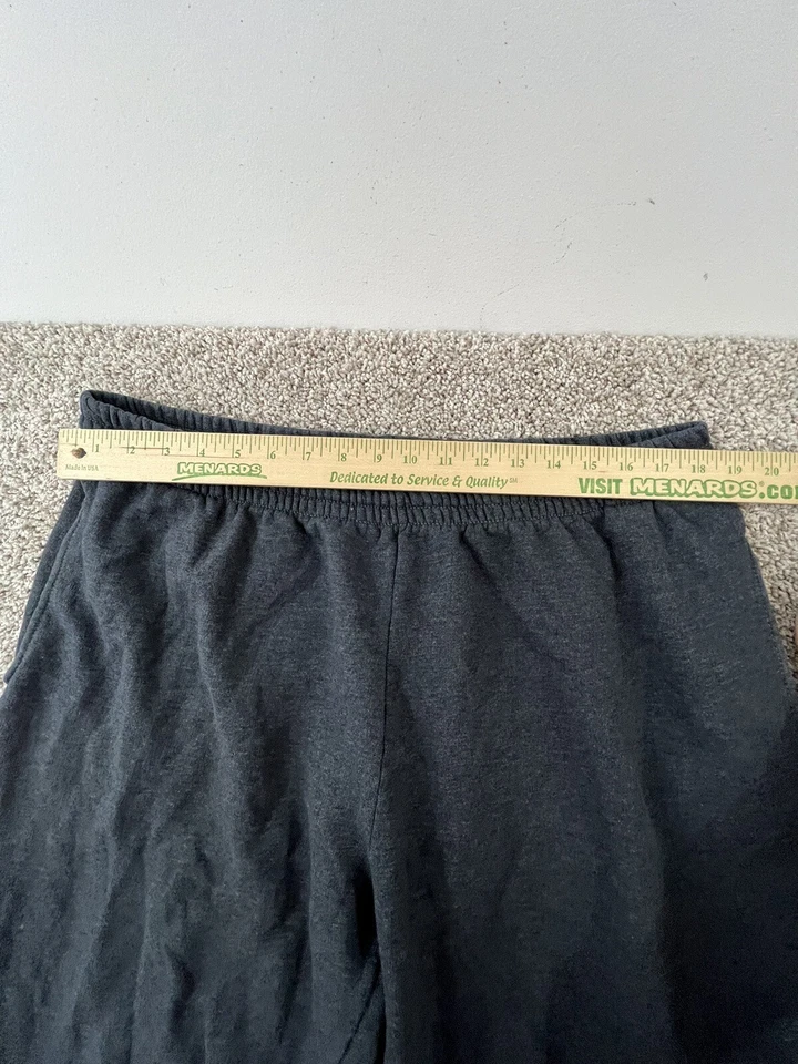 Vintage 90s Streetwear Mens 2XL Faded Blank Sweatpants Joggers Pants Gray - Image 4 of 4