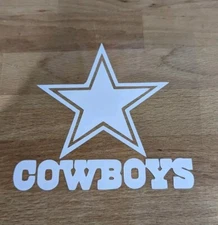 Dallas Cowboys vinyl decal