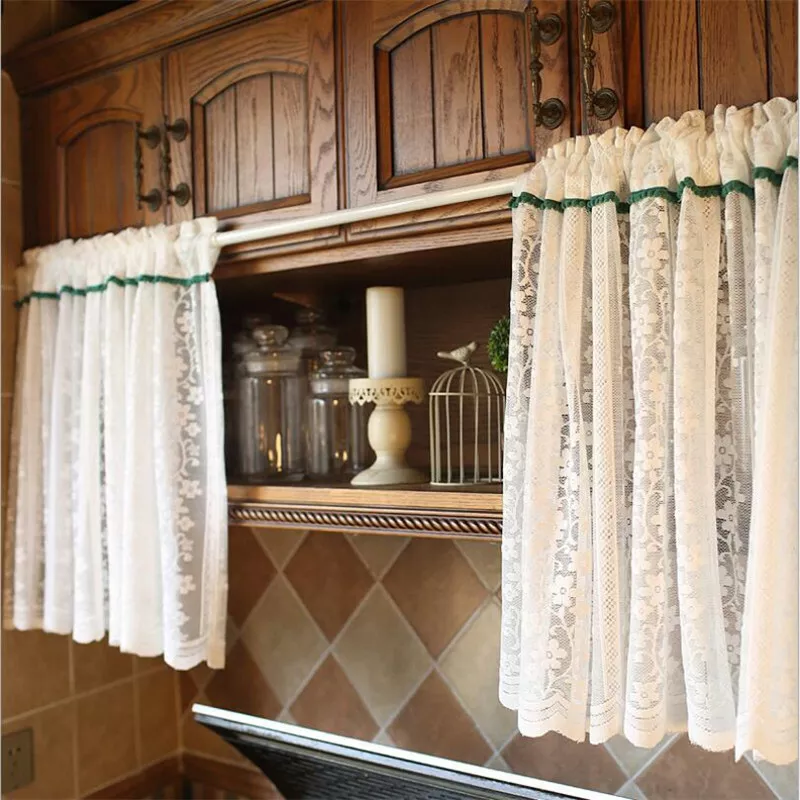 Kitchen door 2024 window curtains