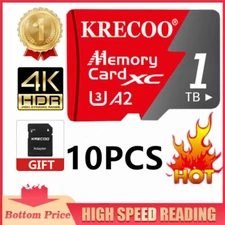 Micro SD Original Memory Card 64GB 128GB 256GB 1TB Class 10 TF Flash Card Lot