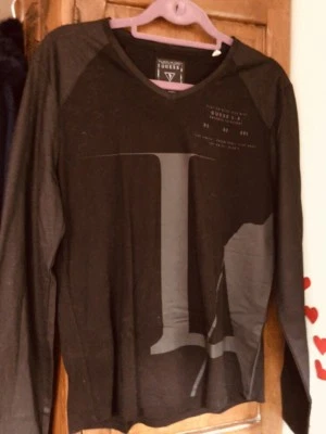 Teeshirt ML Noir GUESS Taille S - Photo 1/4