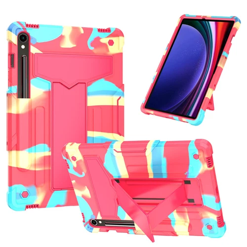 Heavy Duty Stand Case Rugged Cover For Samsung Galaxy Tab S10 FE /S10 FE+ Tablet - Picture 9 of 54